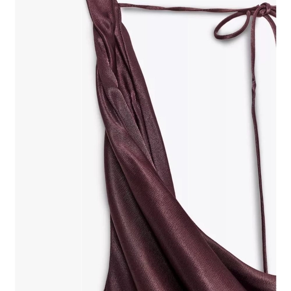 ZW COLLECTION SATIN LONG DRESS - Picture 8 of 8